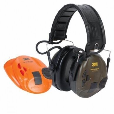 Peltor SportTac Headset Orange/Olive