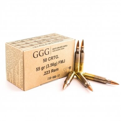 GGG .223 Rem. 62gr/4g FMJ