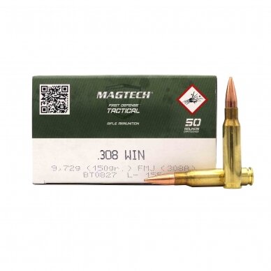 Magtech .308 Win.150gr / 9.72g FMJ