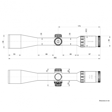 Optinis taikiklis KAHLES Helia 3,5-18x50i 4-Dot 8