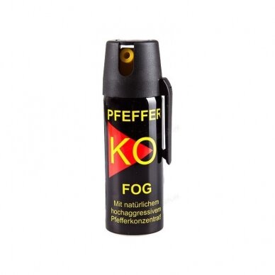 Pipirinis dujų balionėlis Pfeffer KO FOG 50 ml