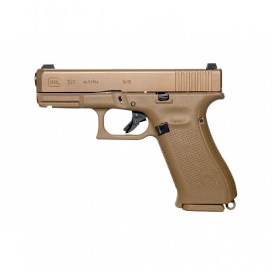 Pistoletas Glock 19X Coyote, 9x19